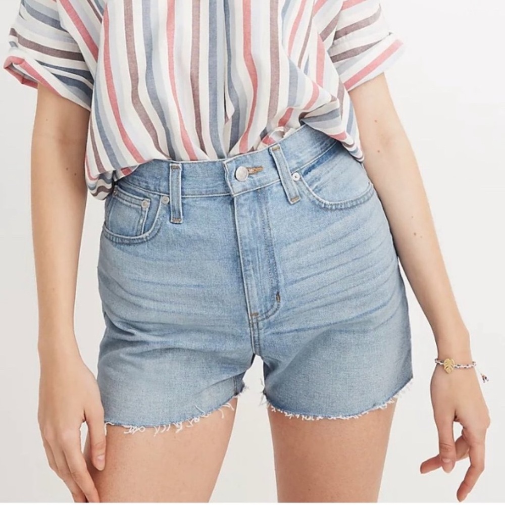 New Madewell The Perfect Jean Short in Bowman Wash - Picture 3 of 11